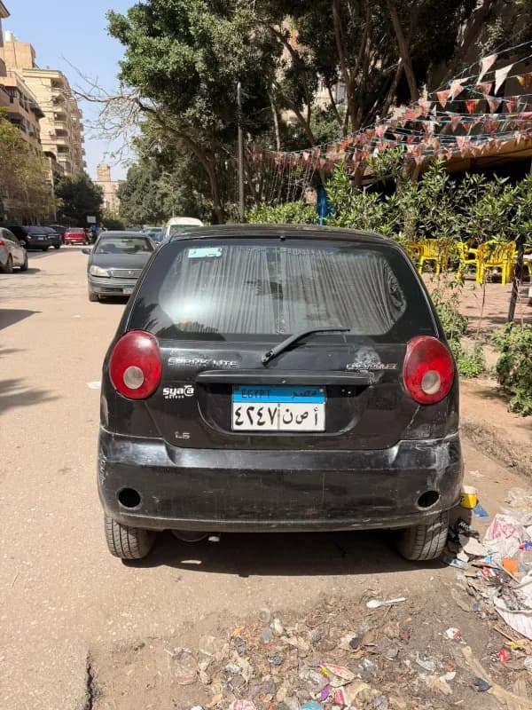 شيفروليه سبارك 2010 بيز لاين أسود مانيوال — مستعملة