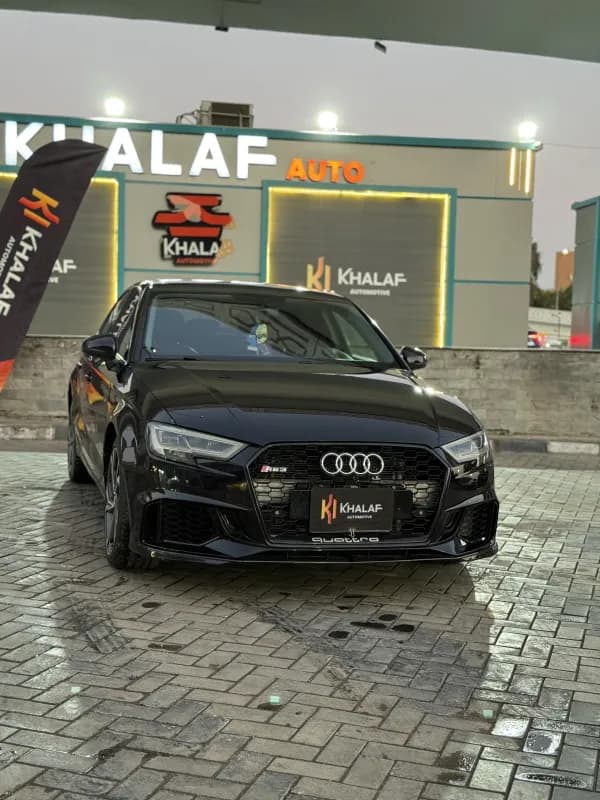 Audi A3 2020 S-line Black Automatic — Used