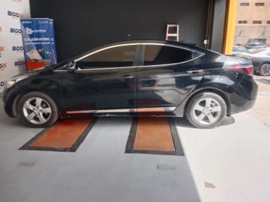 هيونداي النترا MD 2016 جي ال اوتومتك أسود أوتوماتيك — مستعملة - 2