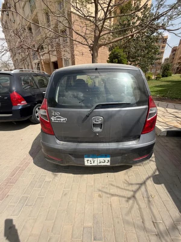 هيونداي I10 2017 هاي لاين أزرق غامق أوتوماتيك — مستعملة