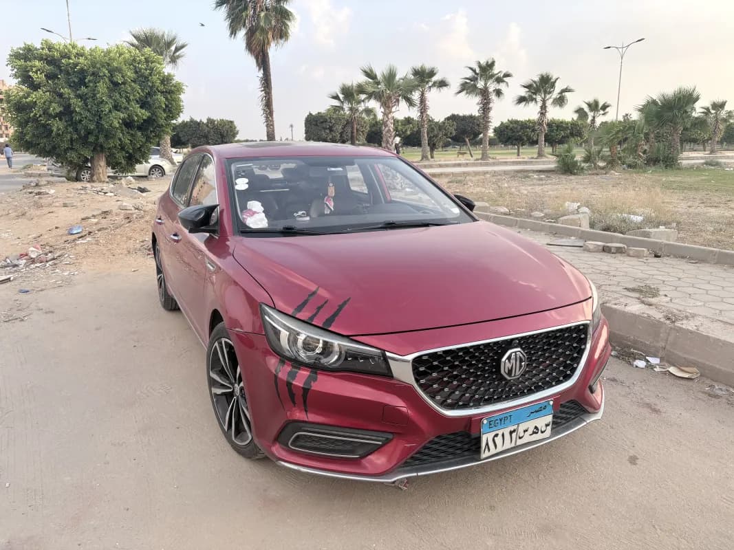 MG 6 2021  Trophy  Red Automatic — Used