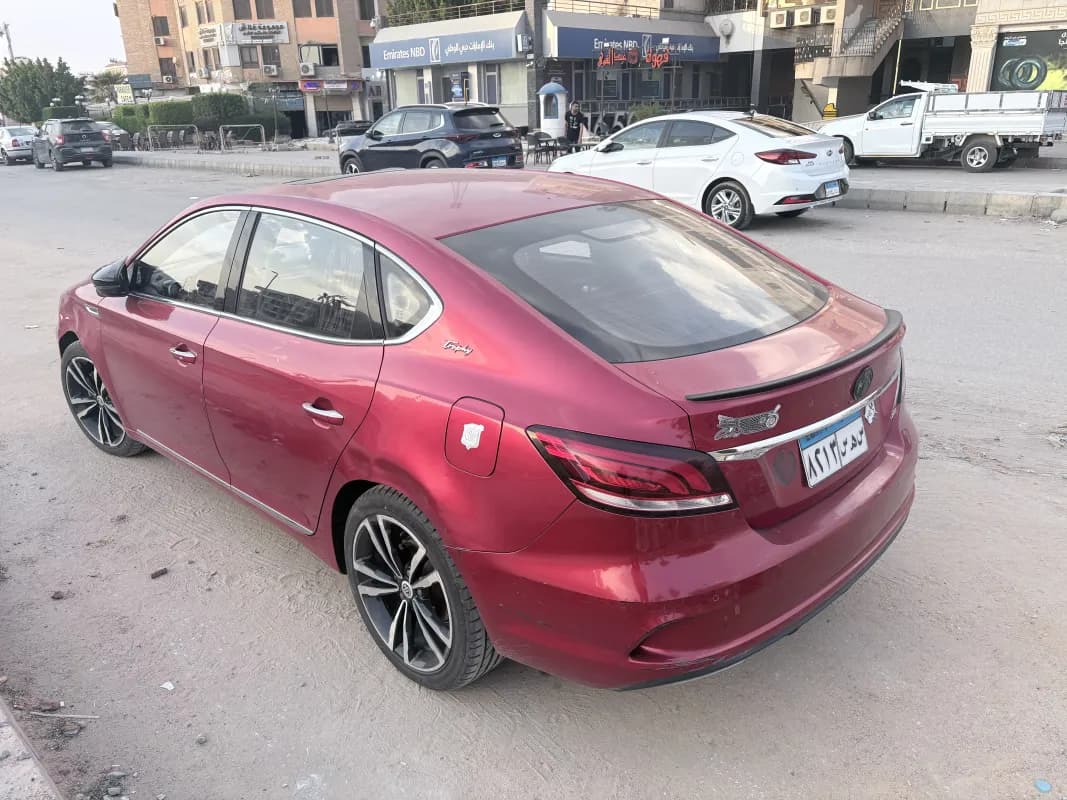 MG 6 2021  Trophy  Red Automatic — Used