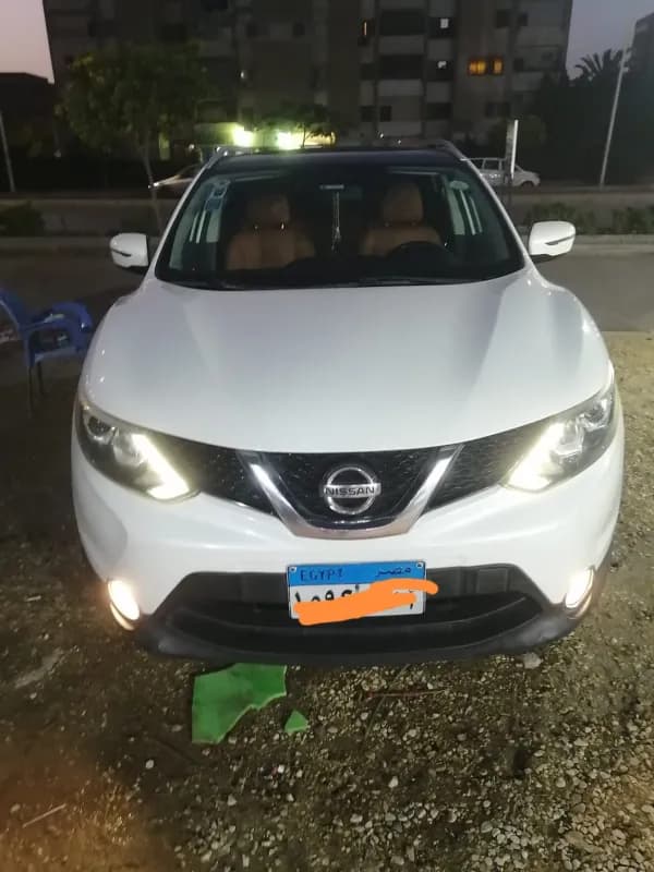Nissan Qashqai 2015 Tekna Plus 4WD White Automatic — Used