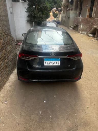 Toyota Corolla 2021 active Black Automatic — Used - 2