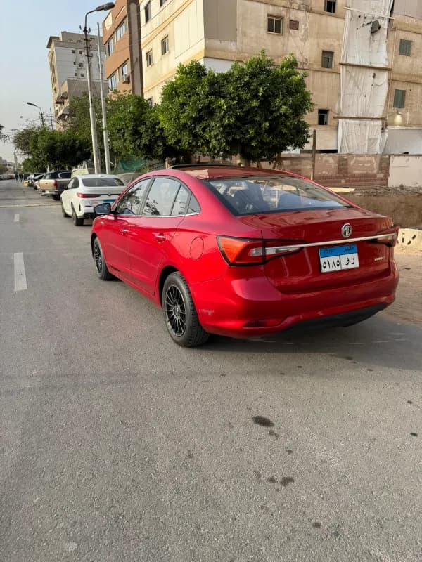MG 5 2020 Luxury Red Automatic — Used