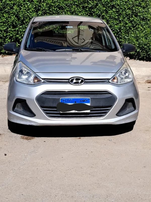Hyundai Grand I10 2015 GL Silver Automatic — Used