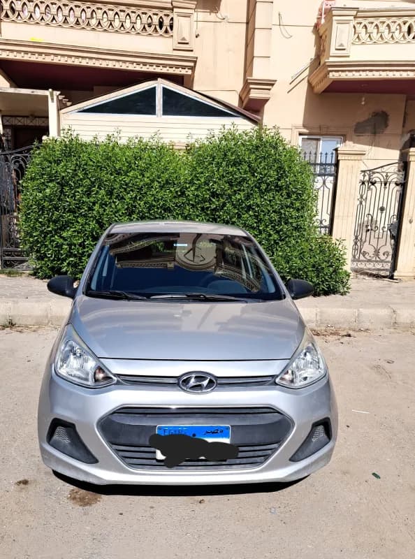 Hyundai Grand I10 2015 GL Silver Automatic — Used