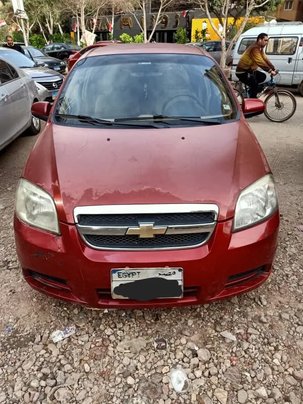Chevrolet Aveo 2013 Baseline Darkred Automatic — Used