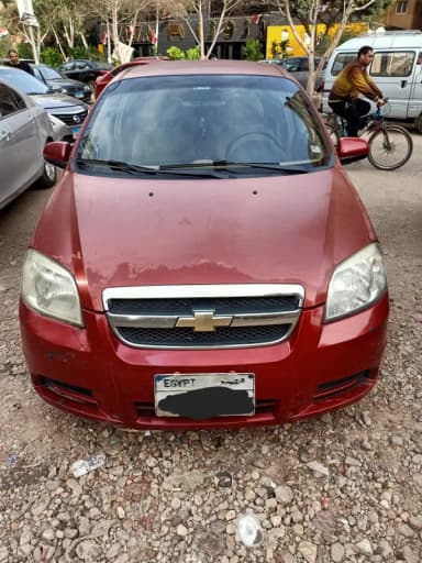 Chevrolet Aveo 2013 Baseline Darkred Automatic — Used - 2