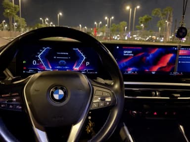 BMW 420i 2024 M-Sport  Black Automatic — Used - 4