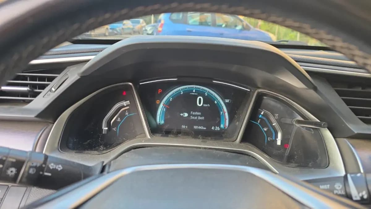 Honda Civic 2019 Sedan LX Black Automatic — Used