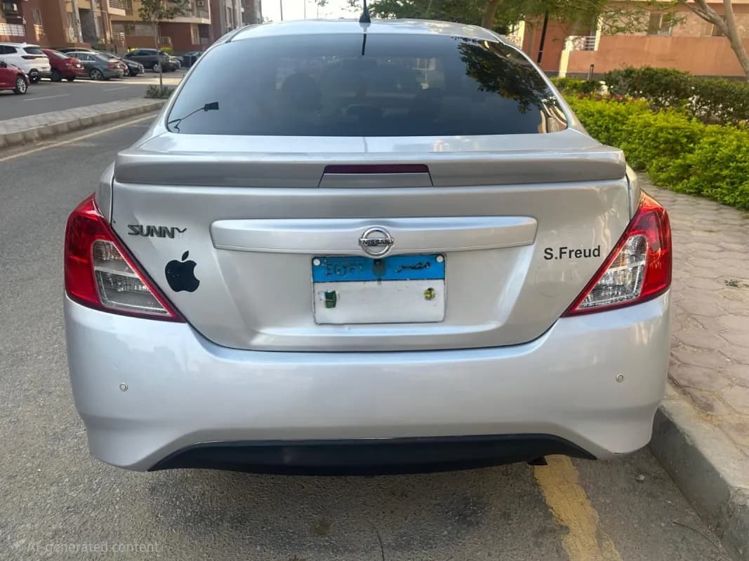 Nissan Sunny 2019 2nd Category Silver Automatic — Used