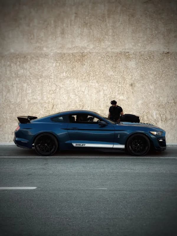 Ford Mustang 2015 V6 Fiord Blue Automatic — Used