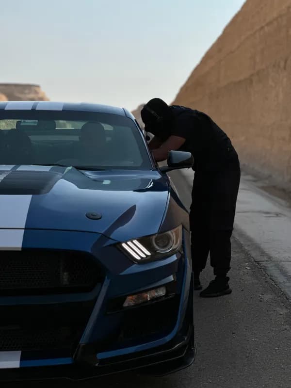 Ford Mustang 2015 V6 Fiord Blue Automatic — Used
