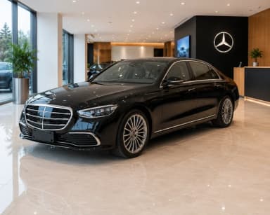  مرسيدس بنز  S450 2023 فولي لوديد أسود أوتوماتيك — مستعملة - 4
