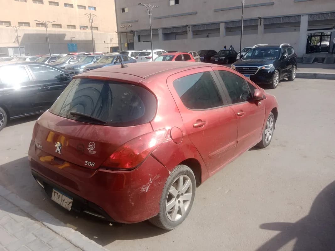 Peugeot 308 2011 Sportium Red Automatic — Used