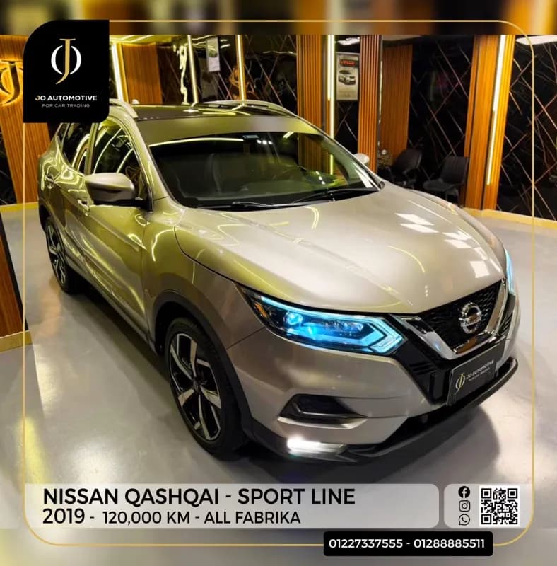 Nissan Qashqai 2019 Sport Silver Automatic — Used