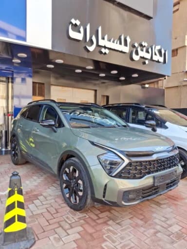 كيا سبورتاج 2022 جي تي لاين أخضر زيتي أوتوماتيك — مستعملة - 3