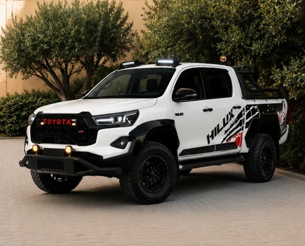 Toyota Hilux 2026 Highline White Automatic — New