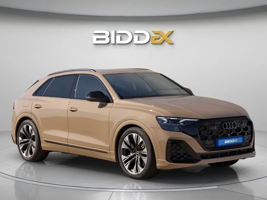 أودي Q8 2025 اس لاين بلس ذهبي أوتوماتيك — جديدة
