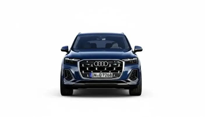 Audi Q7 2021 S-Line Blue Automatic — Used - 1