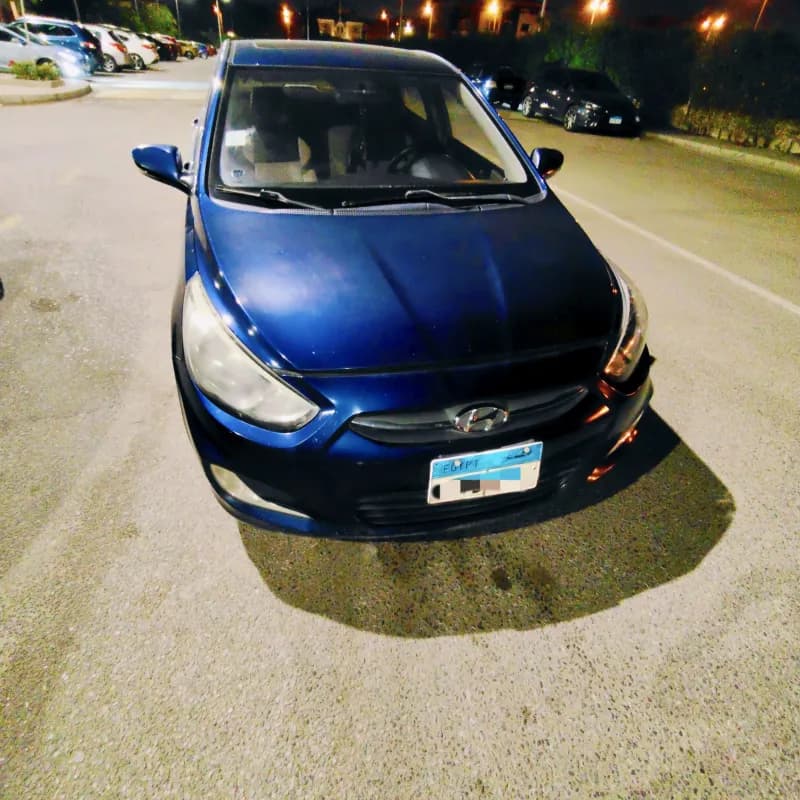 Hyundai Accent RB 2017 GL Blue Automatic — Used
