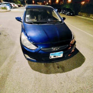 Hyundai Accent RB 2017 GL Blue Automatic — Used - 2