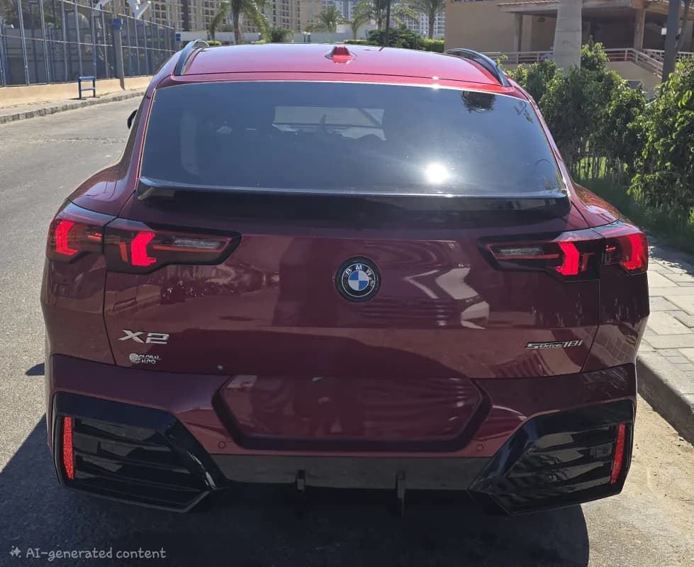 BMW X2 2025 IX2 eDrive20 M Sport Red Automatic — Used