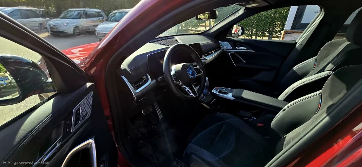 BMW X2 2025 IX2 eDrive20 M Sport Red Automatic — Used