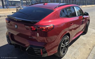 BMW X2 2025 IX2 eDrive20 M Sport Red Automatic — Used - 4