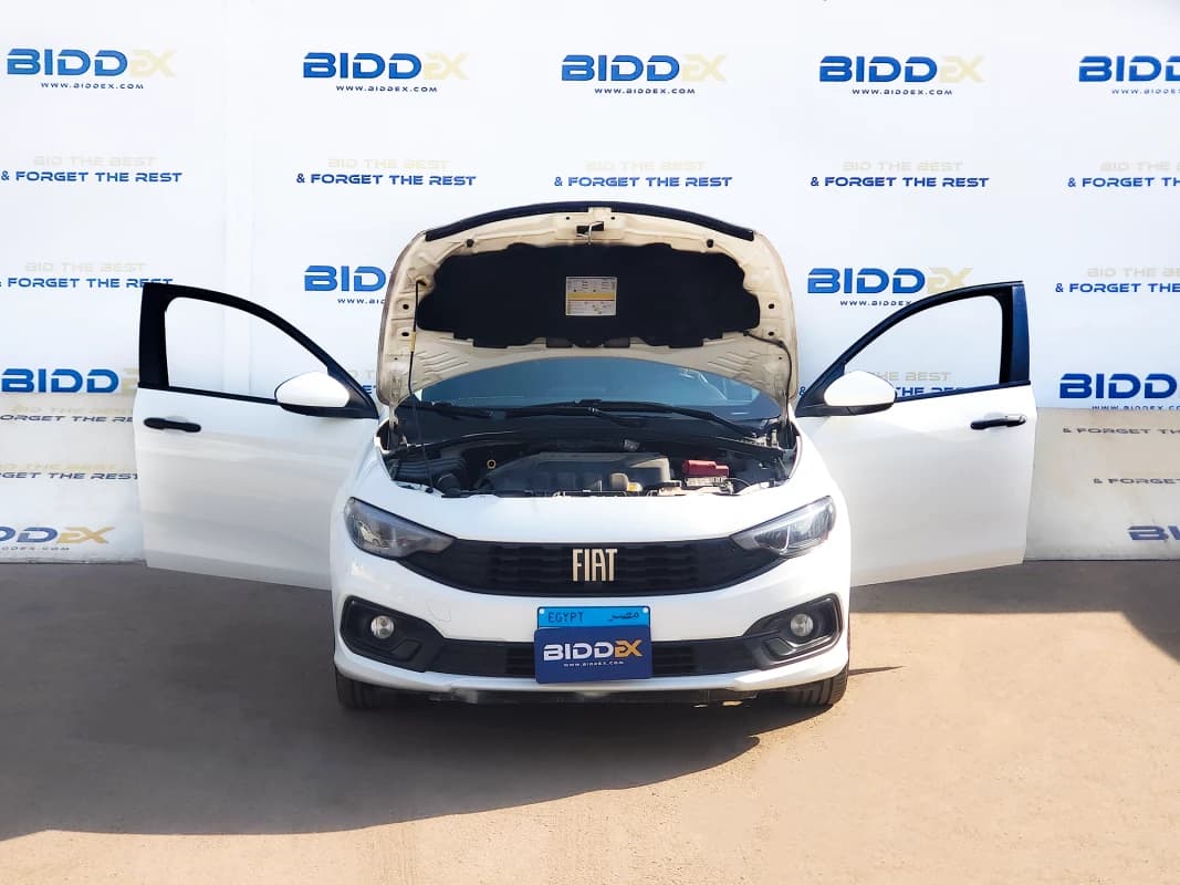 Fiat Tipo 2021 هاي لاين أبيض أوتوماتيك — مستعملة