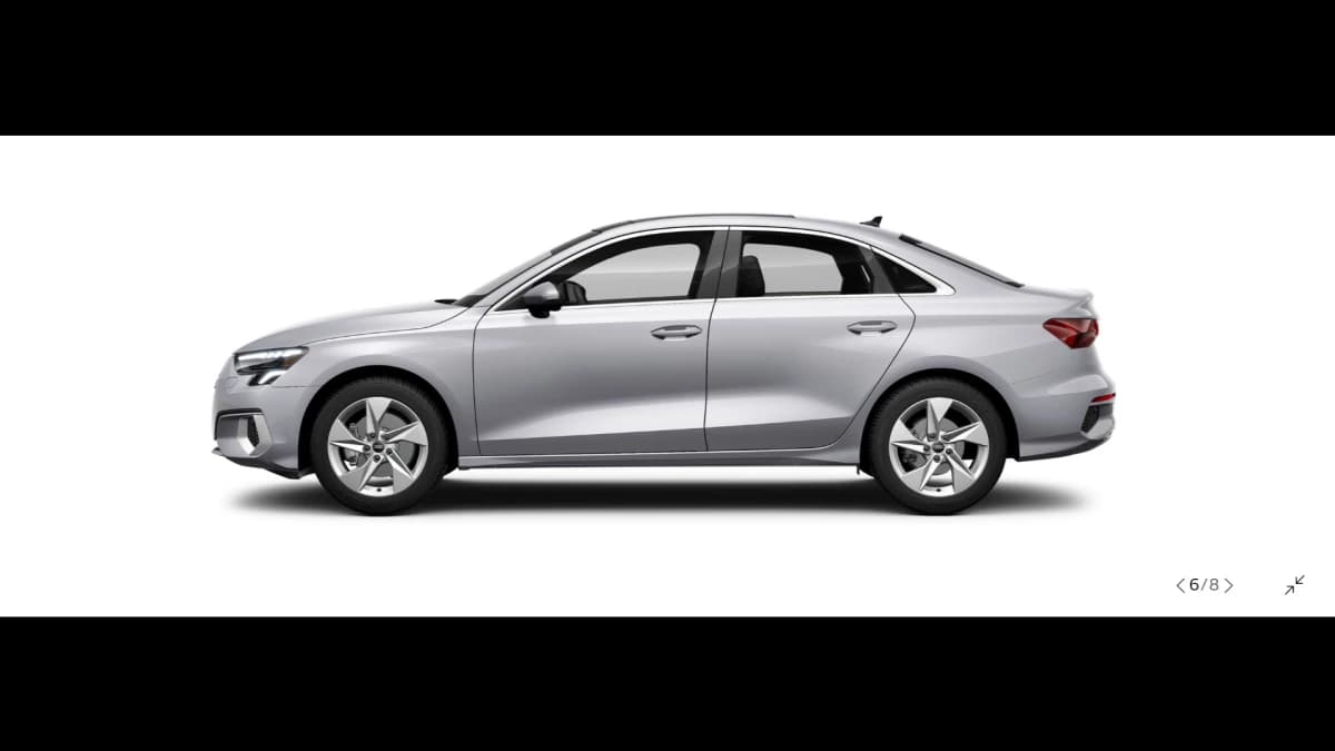 Audi A3 2024 اس لاين فضي أوتوماتيك — جديدة