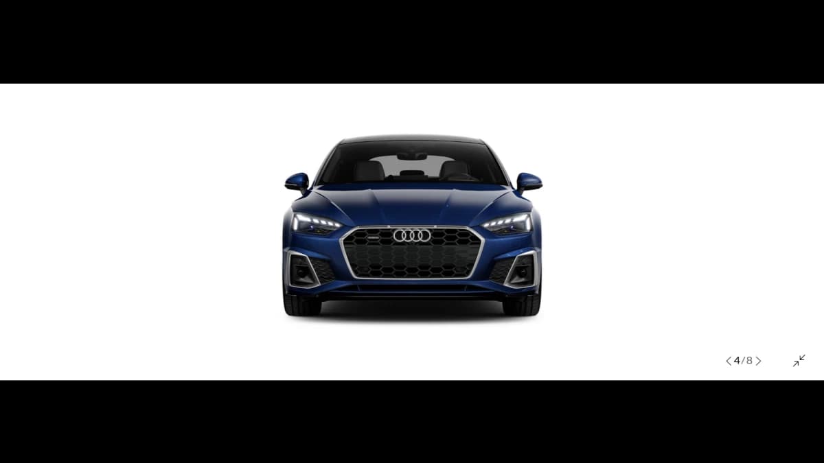 Audi A5 2024 اس لاين أزرق أوتوماتيك — جديدة