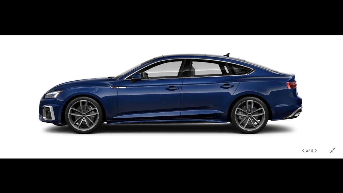 Audi A5 2024 اس لاين أزرق أوتوماتيك — جديدة