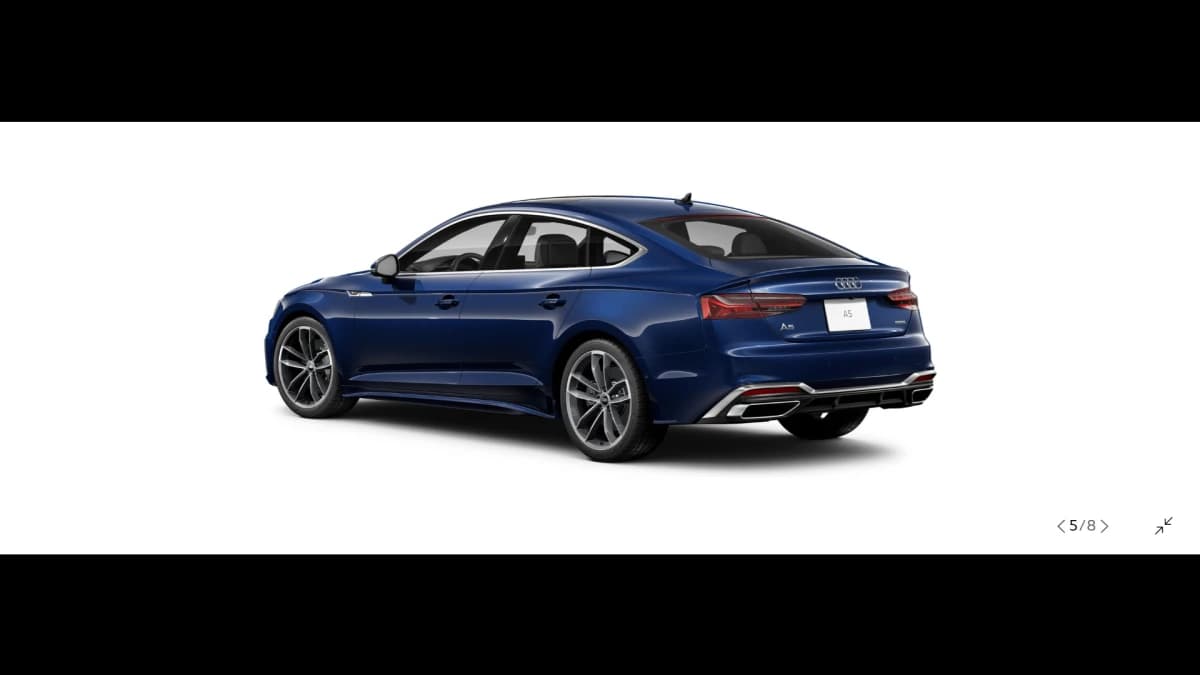 Audi A5 2024 اس لاين أزرق أوتوماتيك — جديدة