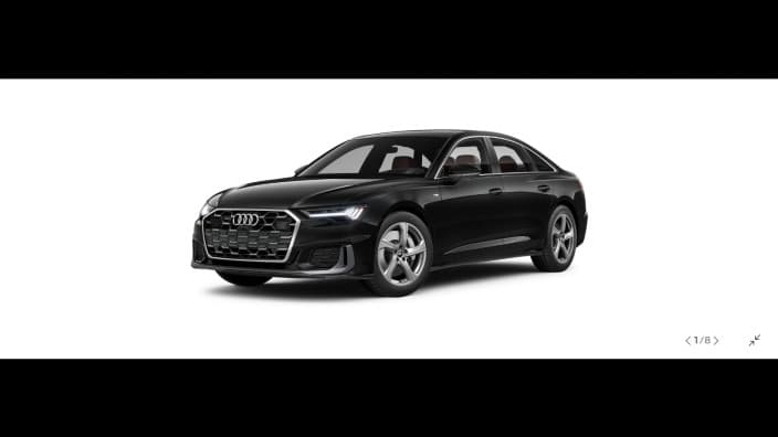 Audi A6 2024 اس لاين أسود أوتوماتيك — جديدة