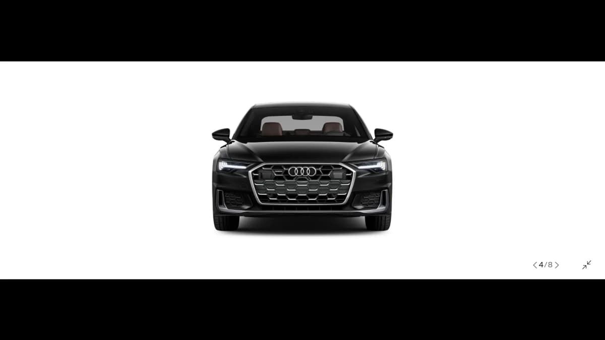 Audi A6 2024 اس لاين أسود أوتوماتيك — جديدة