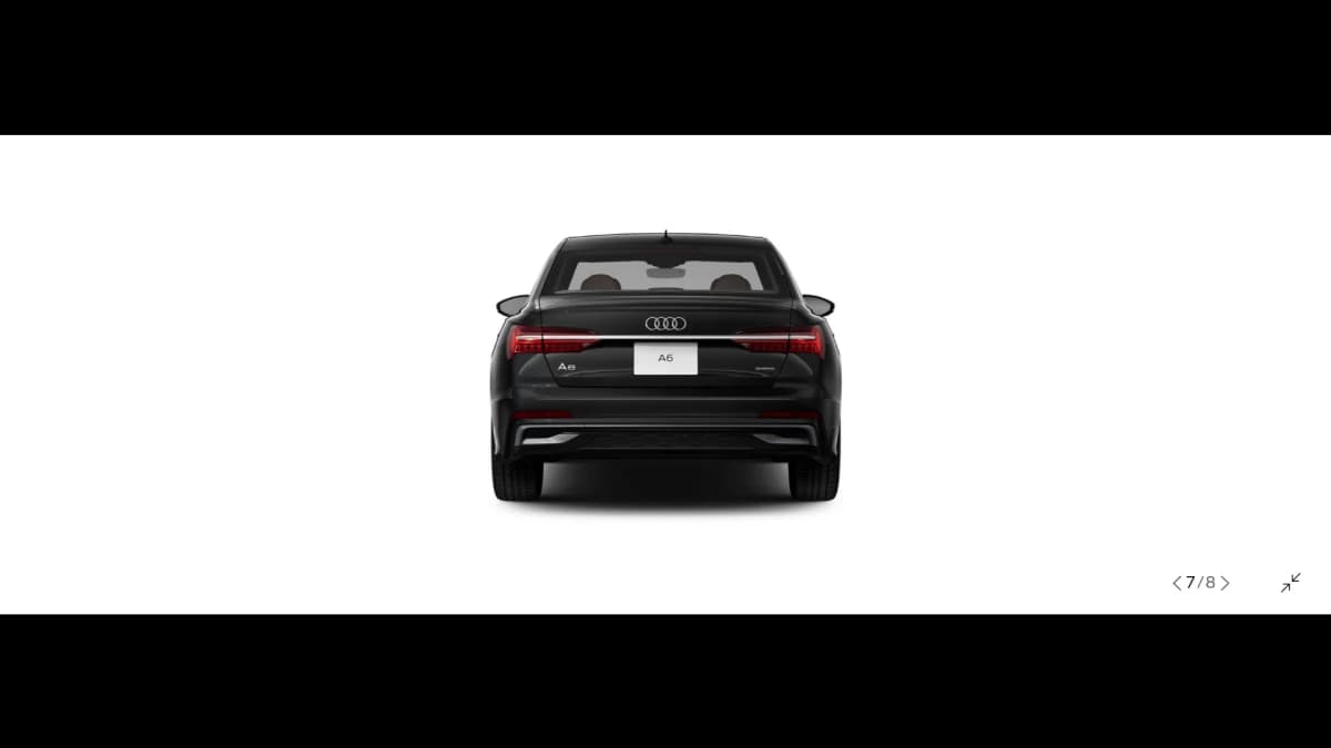 Audi A6 2024 اس لاين أسود أوتوماتيك — جديدة