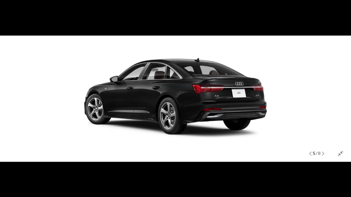 Audi A6 2024 اس لاين أسود أوتوماتيك — جديدة
