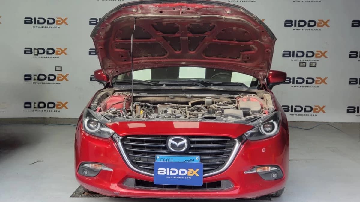 Mazda 3 2019 هاي لاين أحمر أوتوماتيك — مستعملة
