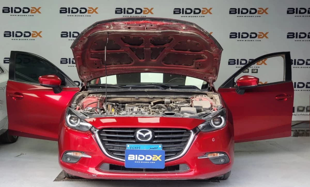 Mazda 3 2019 هاي لاين أحمر أوتوماتيك — مستعملة