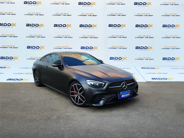 Mercedes-Benz E200 COUPE AMG 2022 ايه ام جي رمادي أوتوماتيك — مستعملة