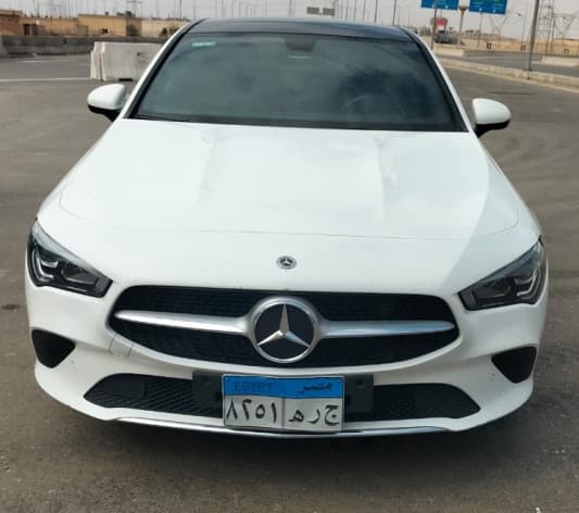 Mercedes-Benz CLA 200 2022 ايه ام جي أبيض أوتوماتيك — مستعملة