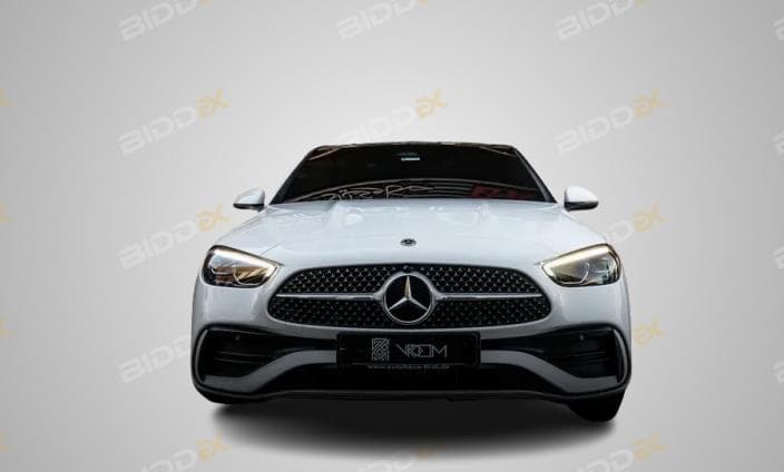 Mercedes-Benz C200 2023 AMG White Automatic — Used - 1