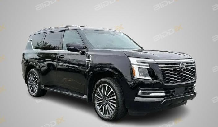 Nissan Armada 2025 Platinum Reserve Black Automatic — Used - 1