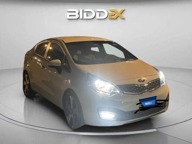 Kia Rio 2013 Highline White Automatic — Used - 1