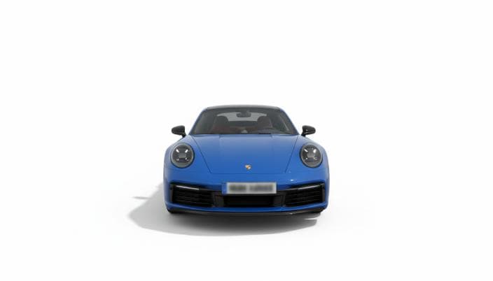 Porsche 911 2025 Turbo Coupe Blue Automatic — New - 1