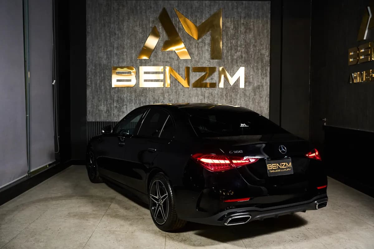 مرسيدس بنز C180 2026 ايه ام جي أسود أوتوماتيك — جديدة