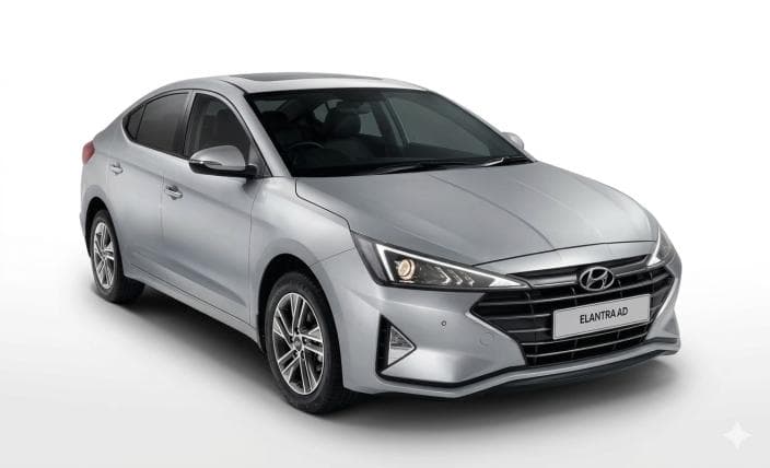 Hyundai Elantra AD 2026 Topline Silver Automatic — New