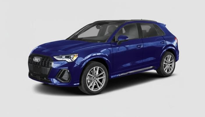 Audi Q3 2026 Sline Blue Automatic — New